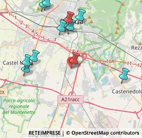 Mappa 25010 San Zeno Naviglio BS, Italia (4.6075)