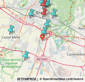 Mappa 25010 San Zeno Naviglio BS, Italia (5.01667)