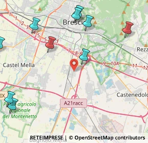 Mappa 25010 San Zeno Naviglio BS, Italia (5.96364)