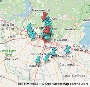 Mappa 25010 San Zeno Naviglio BS, Italia (9.1745)