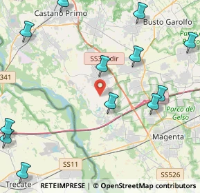 Mappa Strada Comunale Bernate Cuggiono, 20012 Cuggiono MI, Italia (6.48688)