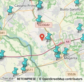 Mappa Strada Comunale Bernate Cuggiono, 20012 Cuggiono MI, Italia (6.67)