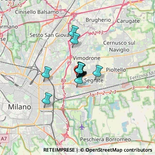 Mappa Fashion City Outlet, 20128 Segrate MI, Italia (1.50923)