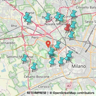 Mappa Via Virgilio Brocchi, 20151 Milano MI, Italia (4.29278)