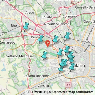 Mappa Via Virgilio Brocchi, 20151 Milano MI, Italia (3.86154)