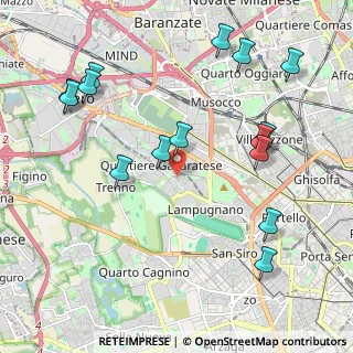 Mappa Via Virgilio Brocchi, 20151 Milano MI, Italia (2.382)