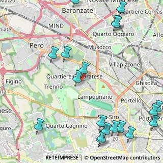 Mappa Via Virgilio Brocchi, 20151 Milano MI, Italia (3.08105)