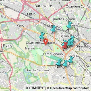 Mappa Via Virgilio Brocchi, 20151 Milano MI, Italia (2.08833)