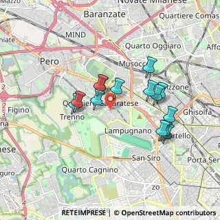 Mappa Uruguay M1, 20151 Milano MI, Italia (1.54786)