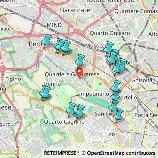 Mappa Via Virgilio Brocchi, 20151 Milano MI, Italia (2.0375)