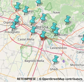 Mappa Via Giuseppe Mazzini, 25010 San Zeno Naviglio BS, Italia (8.91857)