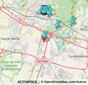 Mappa Via Giuseppe Mazzini, 25010 San Zeno Naviglio BS, Italia (4.3475)