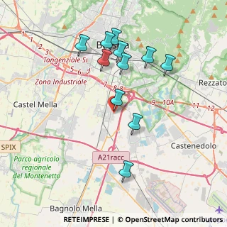 Mappa Via Giuseppe Mazzini, 25010 San Zeno Naviglio BS, Italia (3.69818)