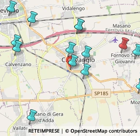 Mappa Via IV Novembre, 24043 Caravaggio BG, Italia (2.644)