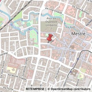 Mappa Via Ottorino Respighi (Mestre),  4, 30100 Venezia, Venezia (Veneto)