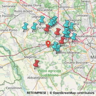 Mappa Vicolo Arturo Toscanini, 20018 Sedriano MI, Italia (7.05)