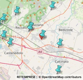 Mappa Via Giovanni Boccaccio, 25080 Mazzano BS, Italia (5.36545)