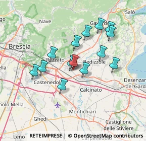 Mappa Via Giovanni Boccaccio, 25080 Mazzano BS, Italia (6.03714)