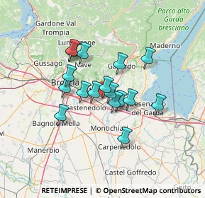 Mappa Via Giovanni Boccaccio, 25080 Mazzano BS, Italia (10.08059)