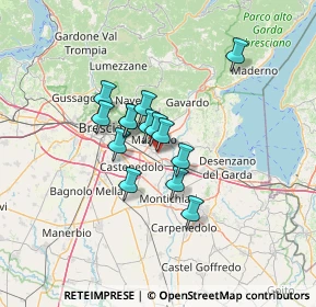 Mappa Via Giovanni Boccaccio, 25080 Mazzano BS, Italia (8.99357)