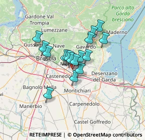 Mappa Via Giovanni Boccaccio, 25080 Mazzano BS, Italia (9.12765)