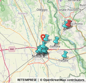 Mappa Tangenziale Est, 28062 Cameri NO, Italia (5.97071)