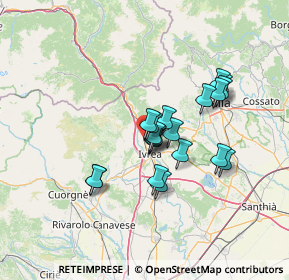 Mappa SS 26, 10016 Montalto Dora TO (10.305)