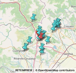 Mappa SS 26, 10016 Montalto Dora TO (10.4195)