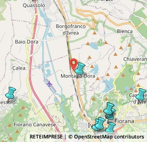 Mappa SS 26, 10016 Montalto Dora TO (3.41833)
