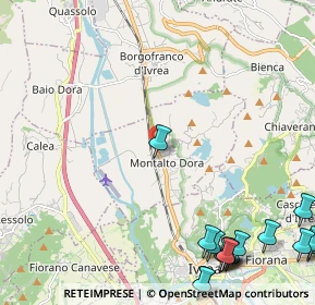 Mappa SS 26, 10016 Montalto Dora TO (3.4275)