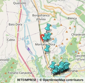 Mappa SS 26, 10016 Montalto Dora TO (2.737)