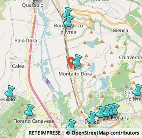 Mappa SS 26, 10016 Montalto Dora TO (3.13154)