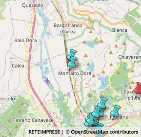 Mappa SS 26, 10016 Montalto Dora TO (3.45625)