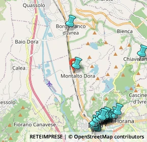 Mappa SS 26, 10016 Montalto Dora TO (3.0875)