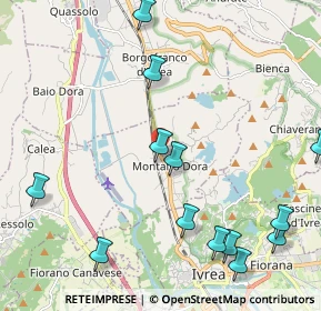 Mappa SS 26, 10016 Montalto Dora TO (2.65)