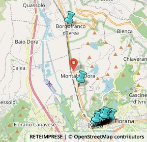 Mappa SS 26, 10016 Montalto Dora TO (3.0425)