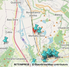 Mappa SS 26, 10016 Montalto Dora TO (2.87267)