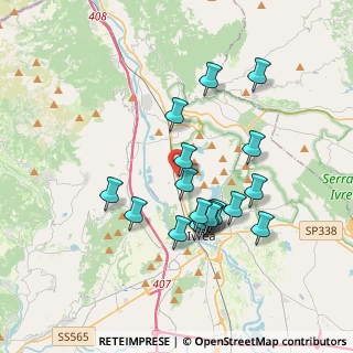 Mappa SS 26, 10016 Montalto Dora TO (3.28778)