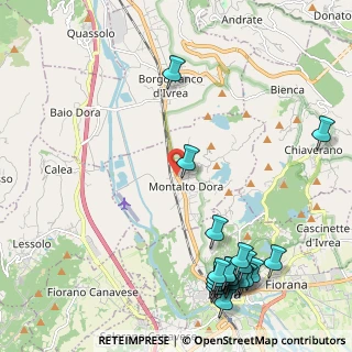 Mappa SS 26, 10016 Montalto Dora TO (2.9315)