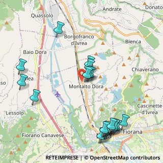 Mappa SS 26, 10016 Montalto Dora TO (2.4855)