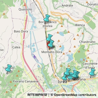 Mappa SS 26, 10016 Montalto Dora TO (2.62167)