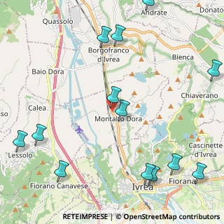 Mappa SS 26, 10016 Montalto Dora TO (2.92538)