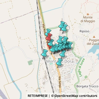 Mappa SS 26, 10016 Montalto Dora TO (0.264)