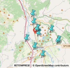 Mappa SS 26, 10016 Montalto Dora TO (3.02455)