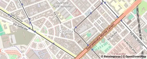 Mappa Milano