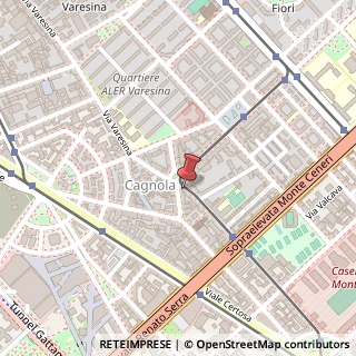Mappa Via Lorenzo Bartolini, 53, 20157 Milano, Milano (Lombardia)