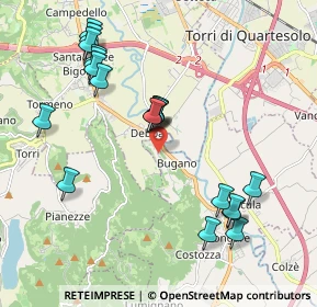 Mappa Via Bugano, 36023 Bugano VI, Italia (2.095)