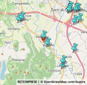 Mappa Via Bugano, 36023 Bugano VI, Italia (2.79714)