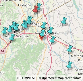 Mappa Via Bugano, 36023 Bugano VI, Italia (8.94)