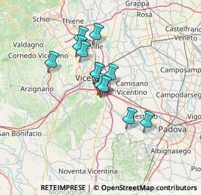 Mappa Via Bugano, 36023 Bugano VI, Italia (10.09917)